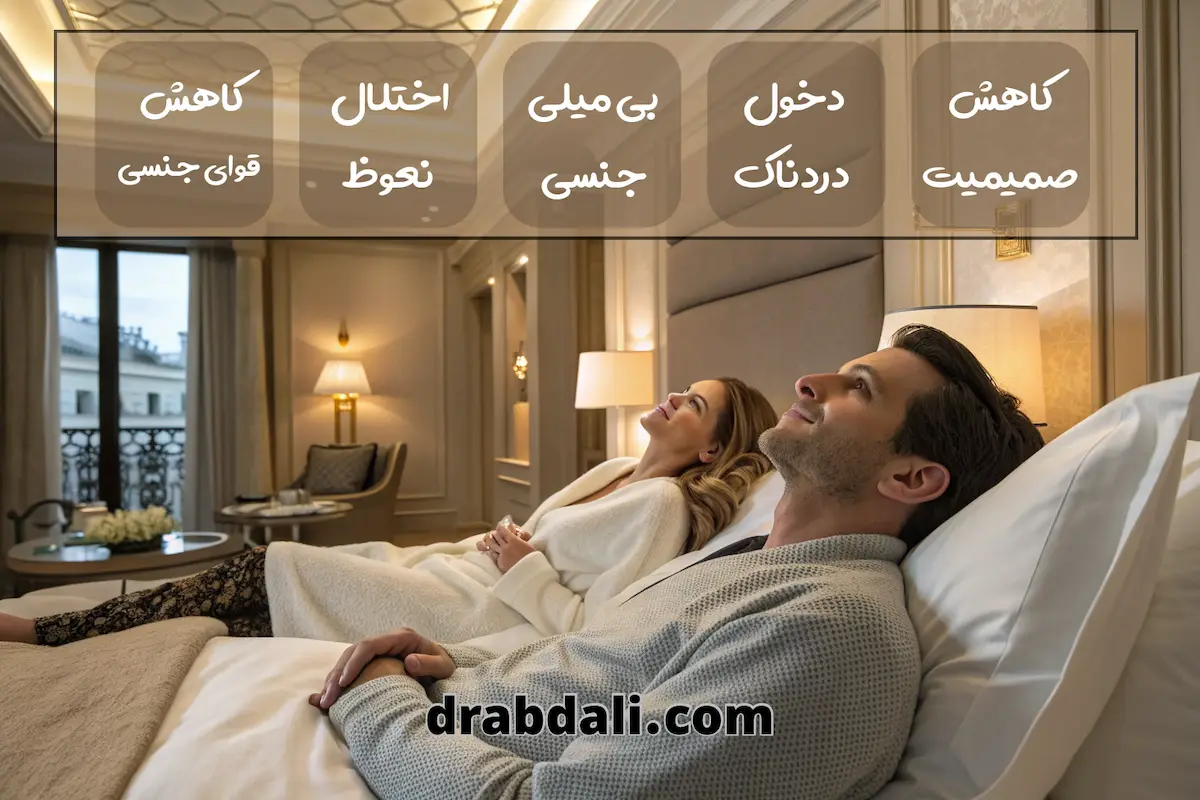 نقش هورمون کورتیزول در اختلالات جنسی مردان و زنان | ارتباط آن با اختلال نعوظ